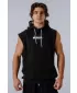 HERO 299 BLACK Nebbia mikina bez rukávov