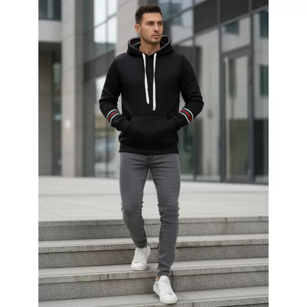  Pánska mikina DSTREET BX5940 ČIERNA 