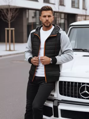 Pánska bunda DSTREET TX4393 SVETLO ŠEDÁ