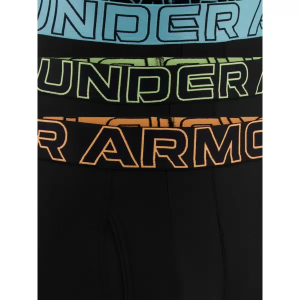  Pánske boxerky UNDER ARMOUR M UA PERF TECH 6IN (3KS) 1383878-003 ČERNÁ 