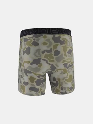 Pánske boxerky UNDER ARMOUR UA PERFORMANCE TECH - PRINT 6IN - 1PK 1383875-069 TITÁN