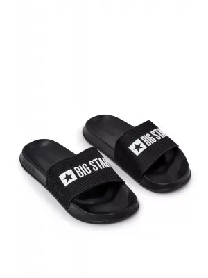 Pánske šľapky BIG STAR JJ174505 BLACK Big Star Shoes