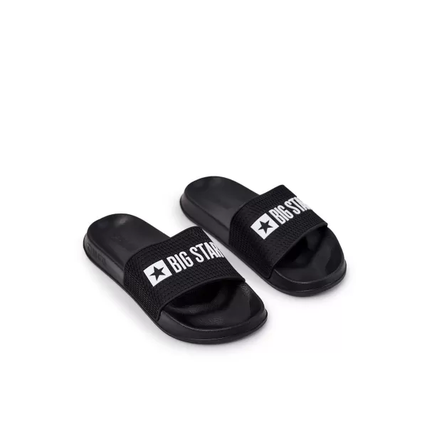  Pánske šľapky BIG STAR JJ174505 BLACK Big Star Shoes 