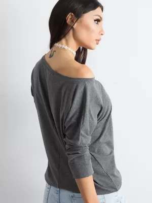 Dámska blúzka BASIC FEEL GOOD RV-BZ-4691.36P DARK GREY