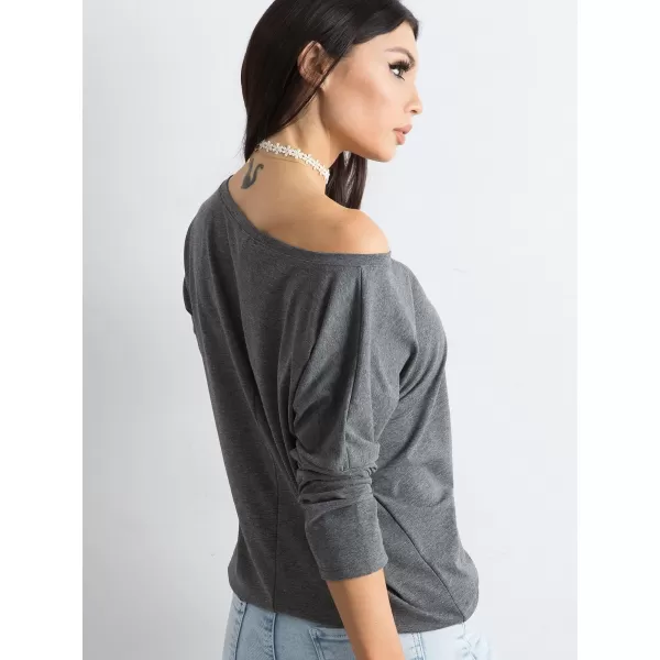  Dámska blúzka BASIC FEEL GOOD RV-BZ-4691.36P DARK GREY 