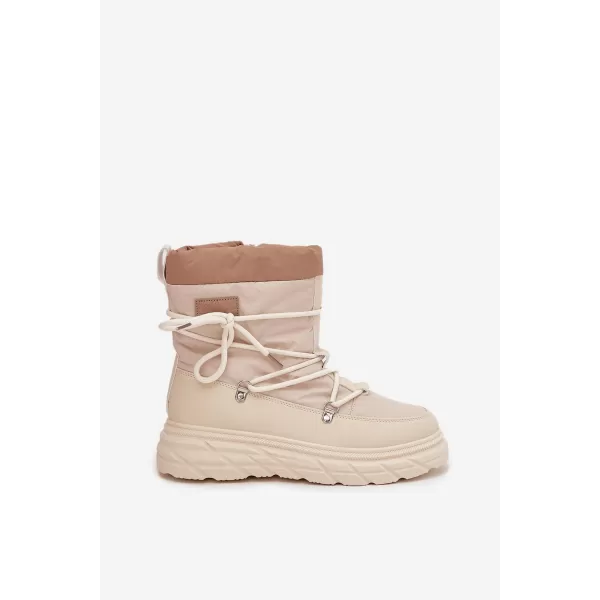  Dámske zimné topánky LEE COOPER LCJ-25-44-3931 BEIGE 
