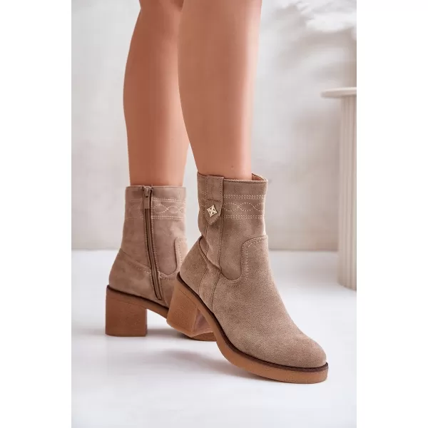  Dámske topánky BOTO VAILIA 33844 BEIGE 