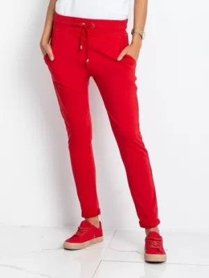 Dámske tepláky BASIC FEEL GOOD RV-DR-3698.07X RED