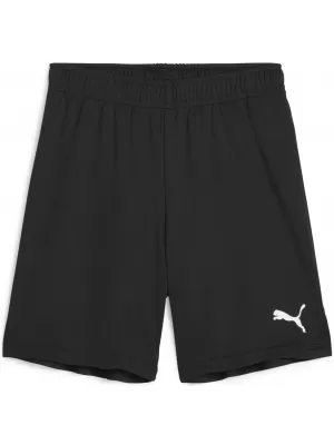 Detské šortky PUMA TEAMGOAL SHORTS JR 705753-03 PUMA ČIERNA/PUMA BIELA
