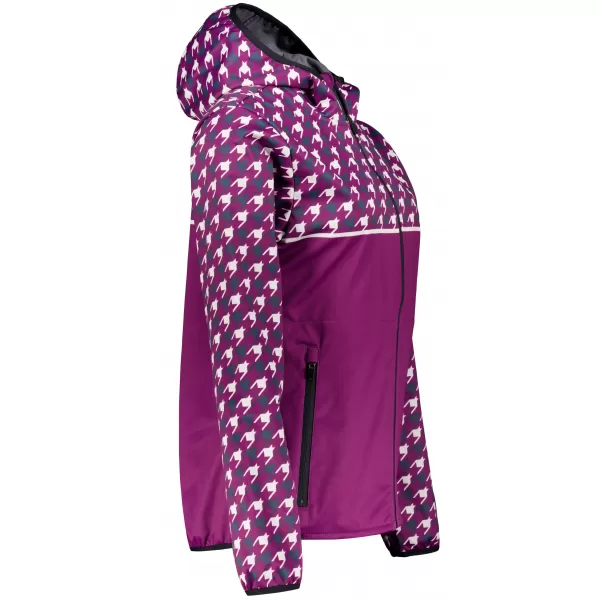  Dámska softshellová bunda premium ALTISPORT VOJ/ALW048JACK01 FIALOVÁ 