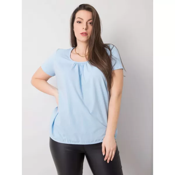  Dámske tričko BASIC FEEL GOOD RV-TS-6320.85P LIGHT BLUE 