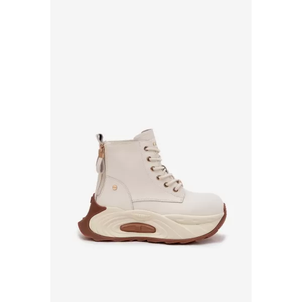  Dámske topánky GOE SS2N4300 BEIGE 