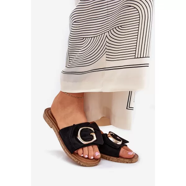  Dámske sandále BOTO NELLODRA 36438 BLACK 