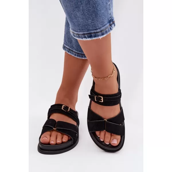  Dámske šľapky BOTO SELORINA 41592 BLACK 