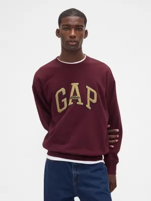 Pánska mikina GAP LOGO SWEATSHIRT 821259-02 TUSCAN RED