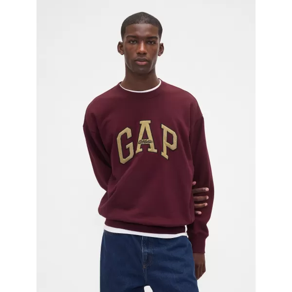  Pánska mikina GAP LOGO SWEATSHIRT 821259-02 TUSCAN RED 
