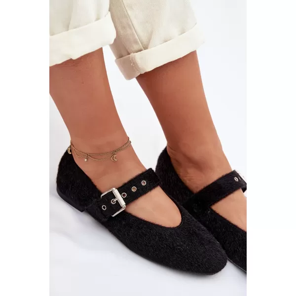  Dámske baleríny BOTO PAMIRA 42070 BLACK 