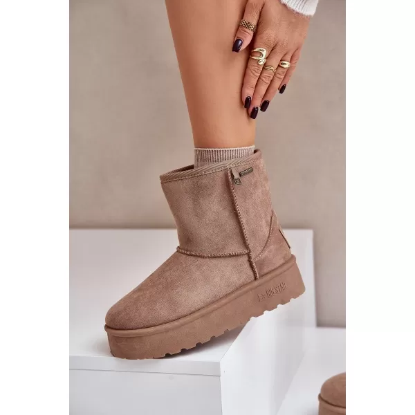  Dámske topánky BIG STAR OO274A097 BEIGE Big Star Shoes 