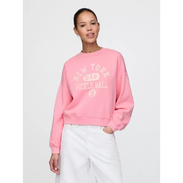 Dámska mikina GAP LOGO SWEATSHIRT 548299-20 MAY PINK 