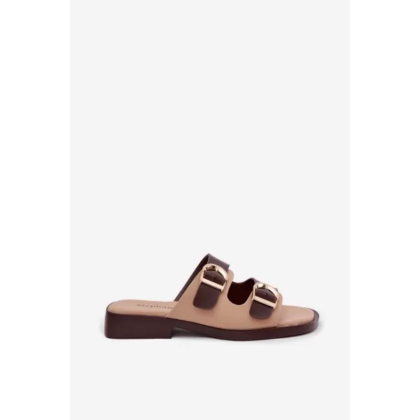  Dámske nazúvaky BOTO DANELLE 41337 COFFEE/BEIGE 