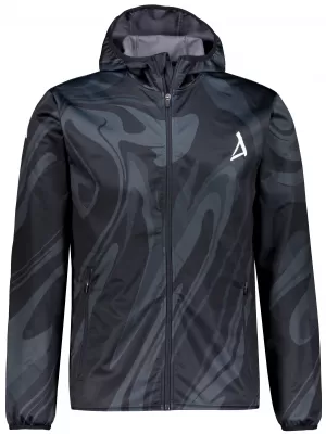 Pánska softshellová bunda premium ALTISPORT VOJ/ALM072JACK01 ČIERNA
