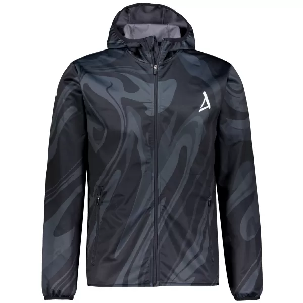  Pánska softshellová bunda premium ALTISPORT VOJ/ALM072JACK01 ČIERNA 