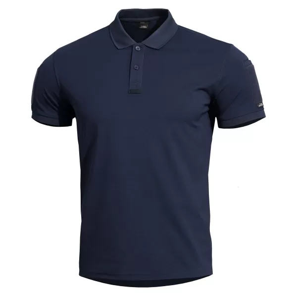  tričko PENTAGON PATROL POLO SHIRT D09101 POLNOČNÁ MODRÁ 