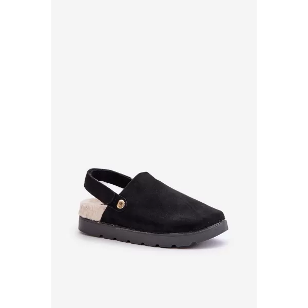  Dámske šľapky BOTO LINNEOLA 34719 BLACK 