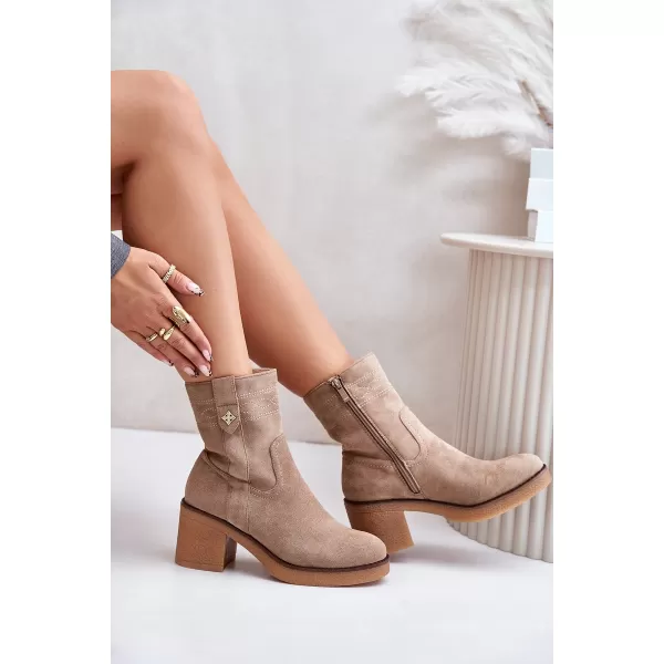  Dámske topánky BOTO VAILIA 33844 BEIGE 