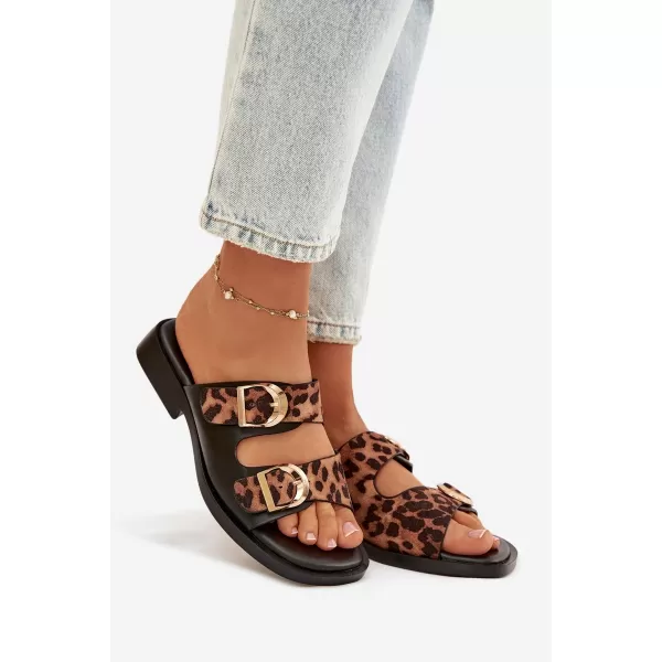  Dámske šľapky BOTO DANELLE 41335 TIGER/BLACK 