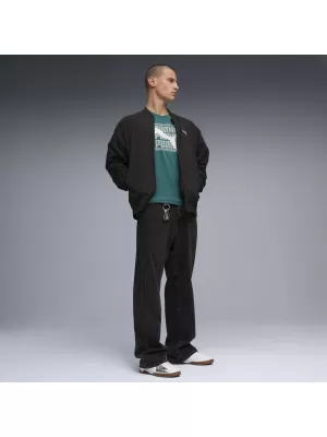 Pánske tričko PUMA GRAPHIC TEE 691775_41 EMERALD ICE