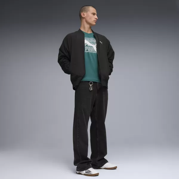  Pánske tričko PUMA GRAPHIC TEE 691775_41 EMERALD ICE 