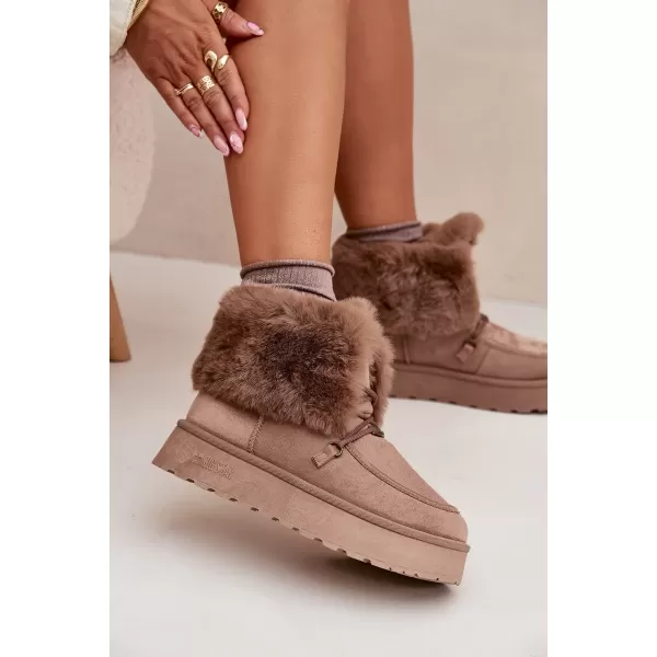  Dámske topánky BIG STAR SS274114 BEIGE Big Star Shoes 