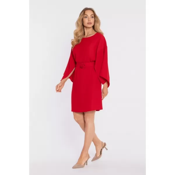  Dámske šaty MOE M908 RED 