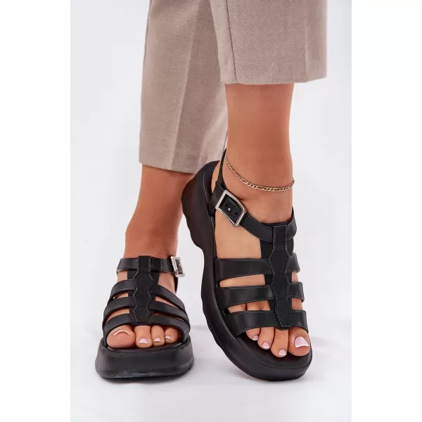  Dámske sandále ZAXY RR285117 BLACK 