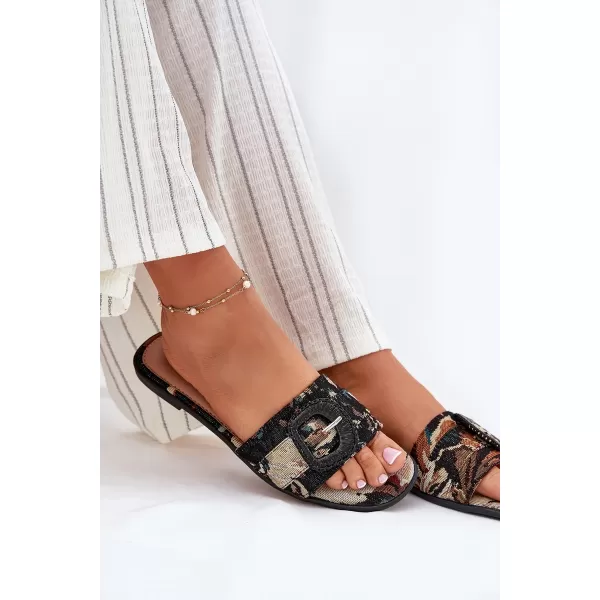  Dámske šľapky BOTO CLARIOLA 37411 BLACK 