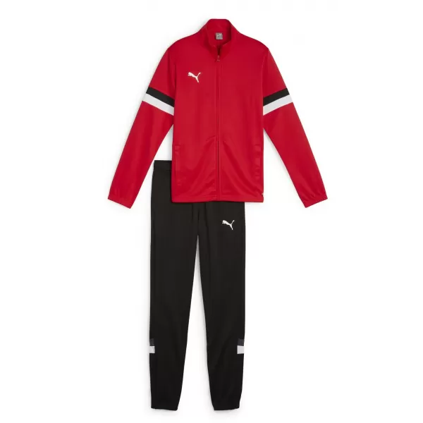  Detská súprava PUMA TEAMRISE TRACKSUIT JR 658655_01 PUMA RED/PUMA BLACK 