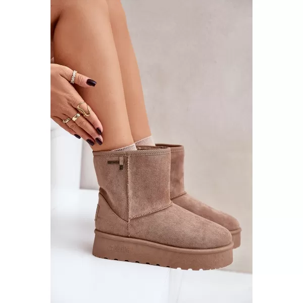  Dámske topánky BIG STAR OO274A097 BEIGE Big Star Shoes 