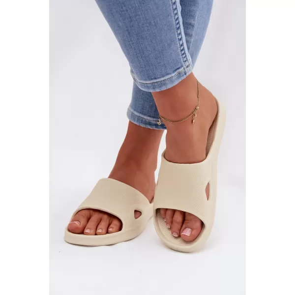  Dámske šľapky BOTO JUNIRIA 41639 BEIGE 