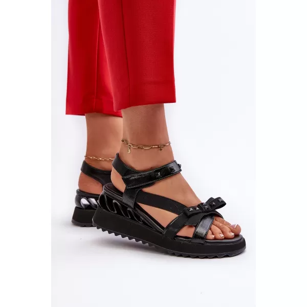  Dámske sandále D&A CR956 BLACK 