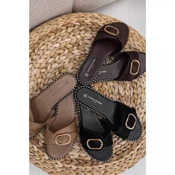  Dámske šľapky BOTO SELIVELLE 41578 BROWN 