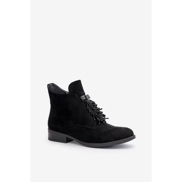  Dámske topánky S.BARSKI HY42-715 BLACK 