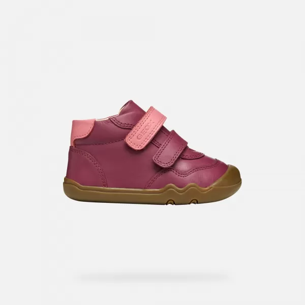  Dievča naboso GEOX STEPPIEUP B5663C00085C8H8F FIALOVÁ 
