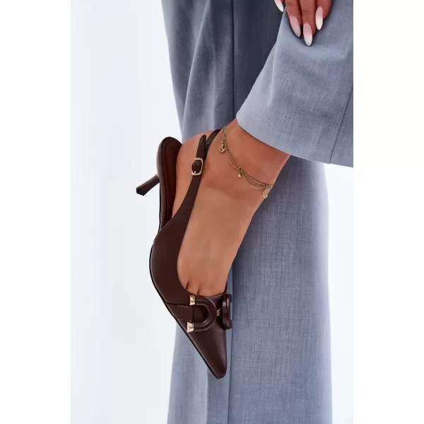  Dámske sandále BOTO BRIENNE 42061 BROWN 