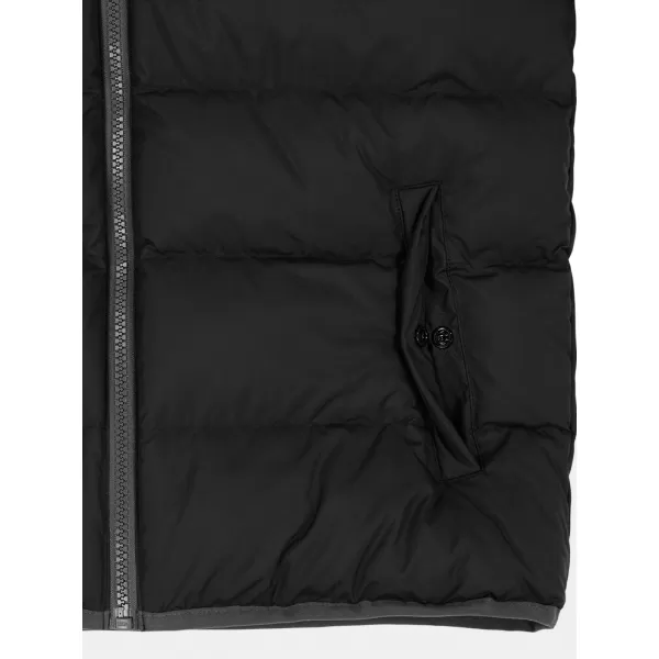  Chlapčenská bunda UNDER ARMOUR PRONTO PUFFER JACKET UJFIM07F-001 ŠEDÁ 
