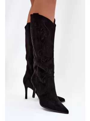 Dámske čižmy BOTO BELONIA 40917 BLACK