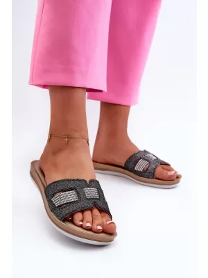 Dámske žabky INBLU BA000050 BLACK