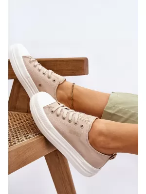 Dámske tenisky BIG STAR LL274969 BEIGE Big Star Shoes