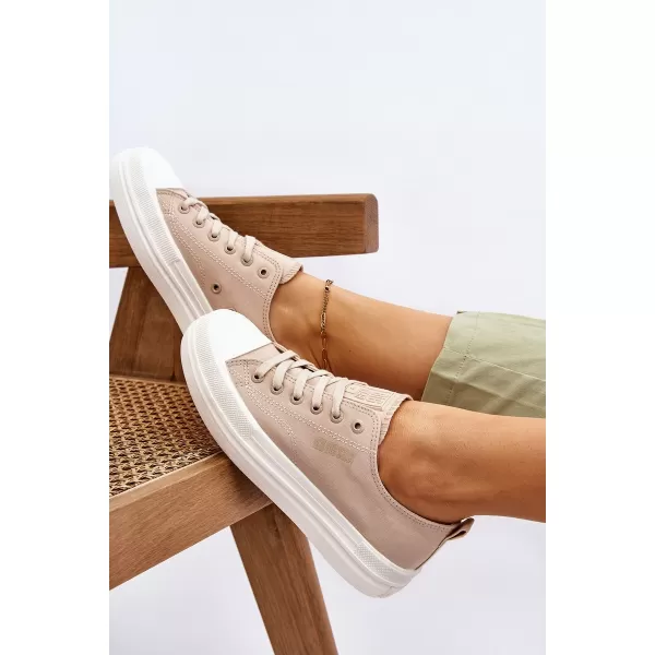  Dámske tenisky BIG STAR LL274969 BEIGE Big Star Shoes 