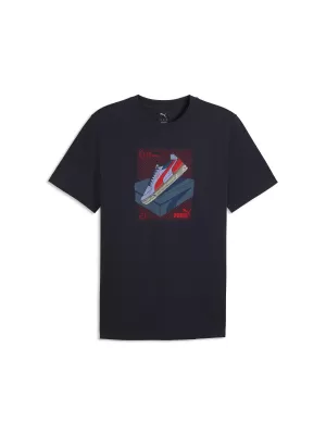Pánske tričko PUMA GRAPHIC TEE 691777_16 NOVÉ NÁMORNÍCTVO